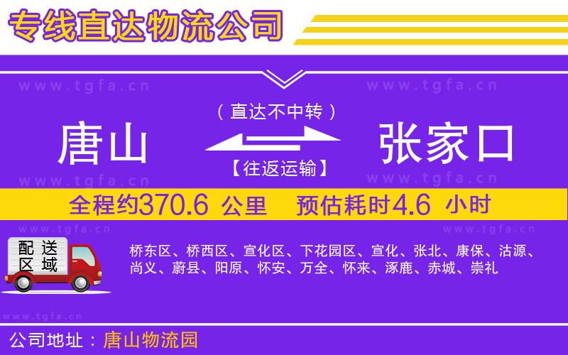 唐山到張家口貨運公司