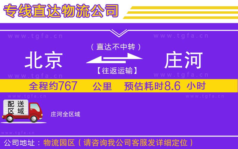 北京到莊河物流公司