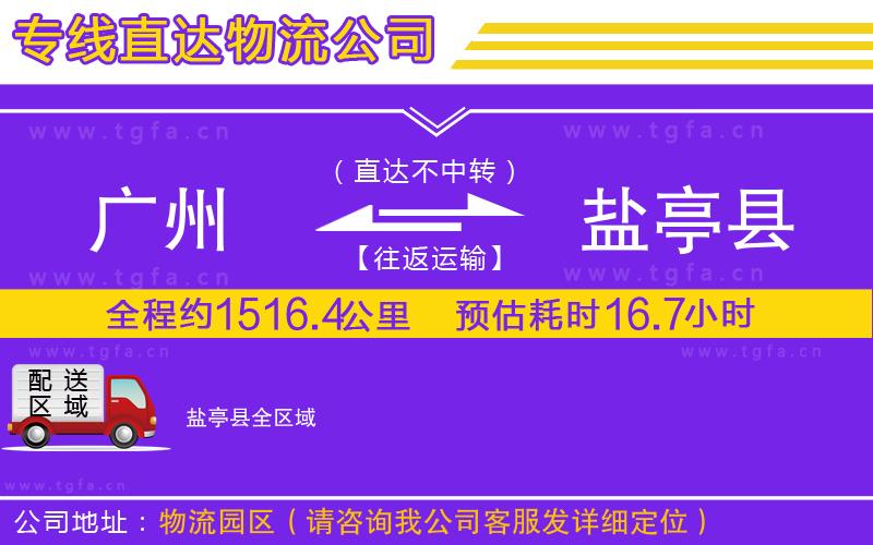 廣州到鹽亭縣物流公司