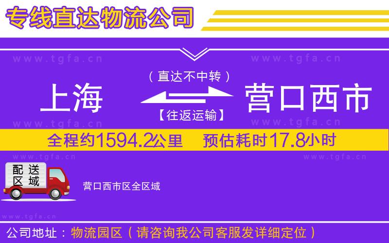 上海到營口西市區(qū)物流公司