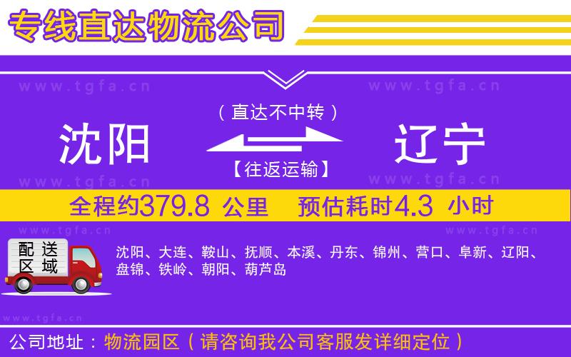 沈陽(yáng)到遼寧物流公司